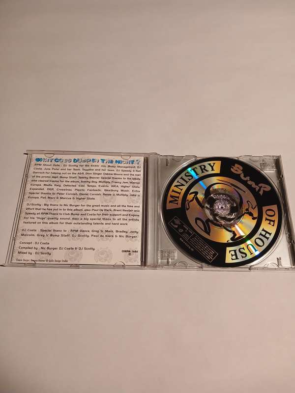 Bump, Ministry of House mixed by DJ Scotty CD