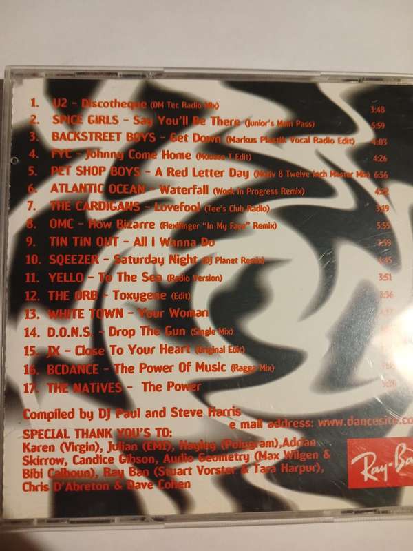 Now Dance, Various CD