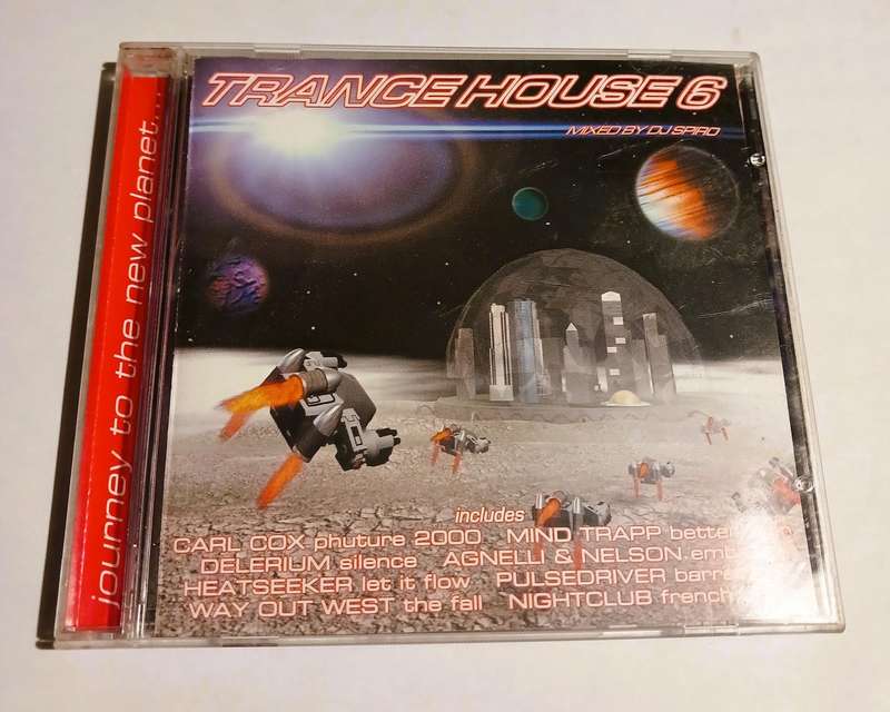 Trance House 6, Journey to the new Planet... CD, Mixed by DJ Spiro