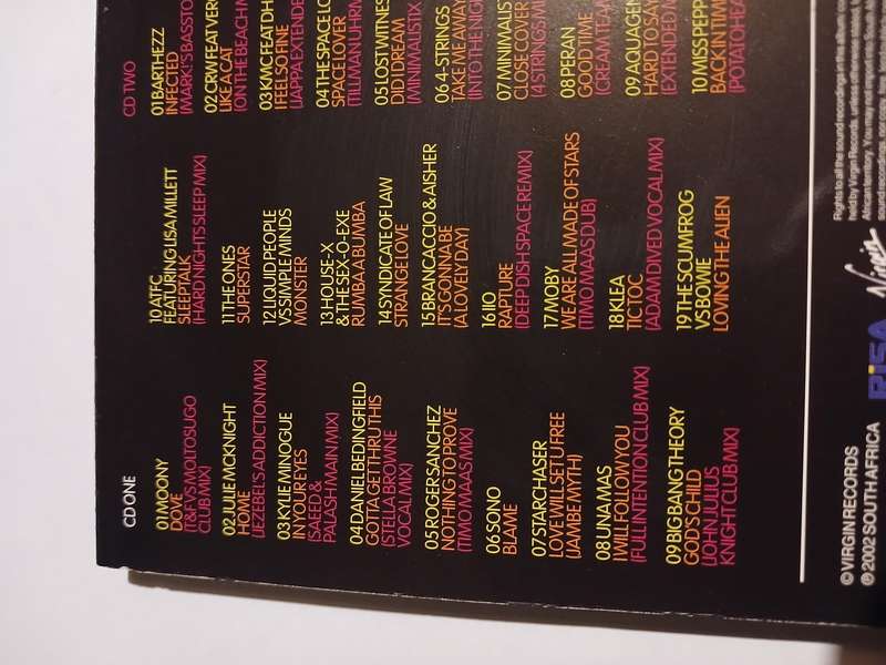 Ministry of Sound, Club Nation 2002, 2 x CD