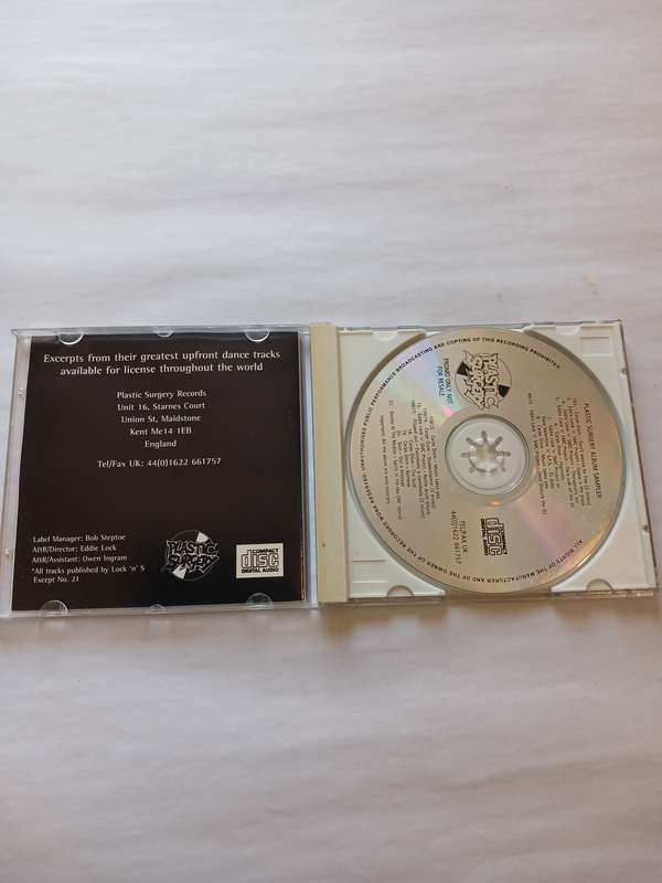 Plastic Surgery Records Album Sampler, Promo CD