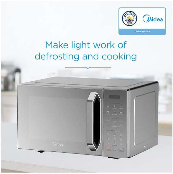 Midea 30L Digital Microwave - Silver