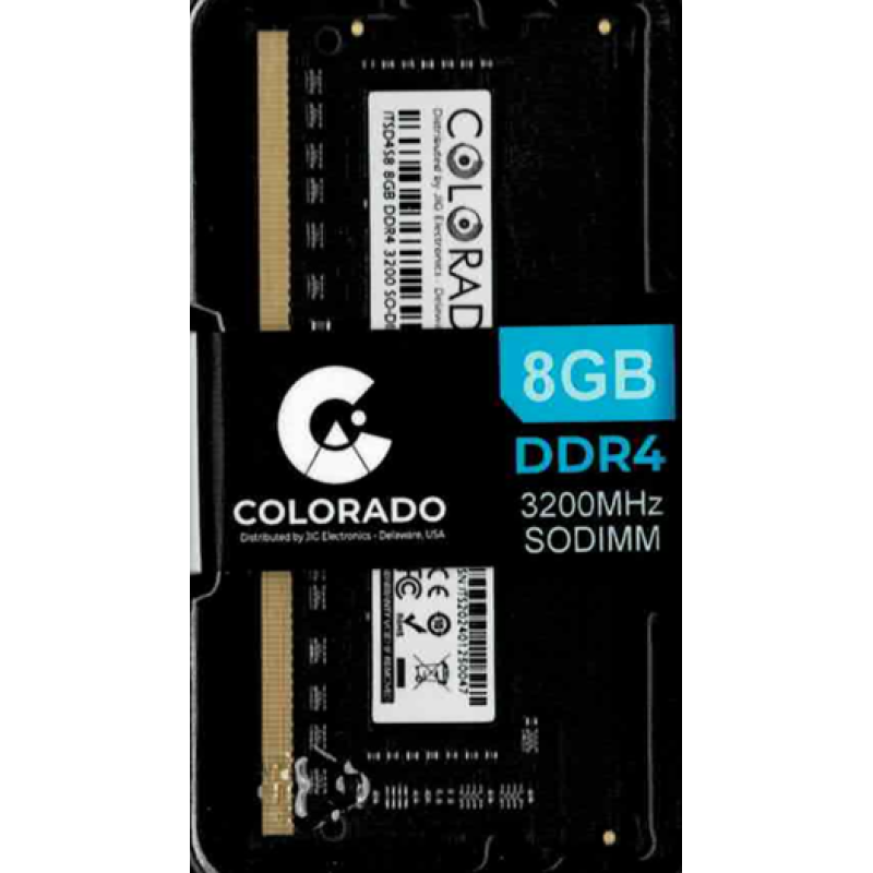Colorado 8GB DDR4 3200Mhz Laptop RAM (SO-DIMM)