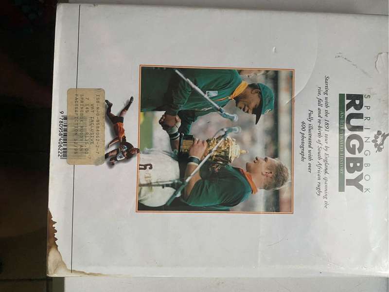 Rugby book - Springbok Rugby  - an illustrated history