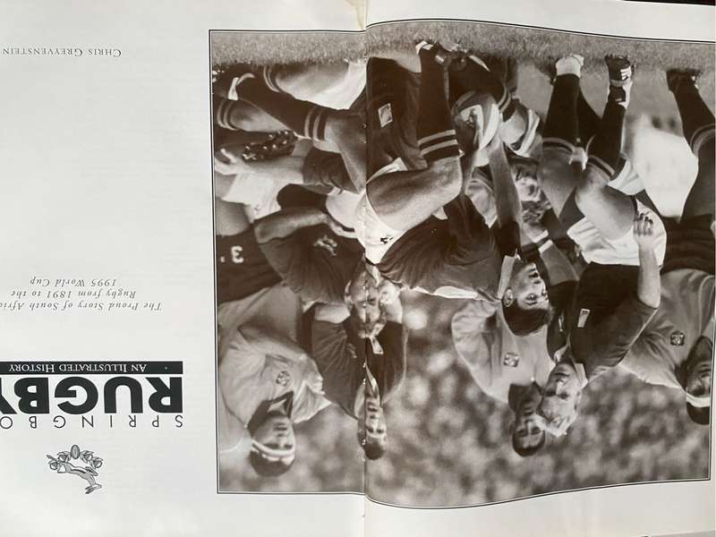 Rugby book - Springbok Rugby  - an illustrated history