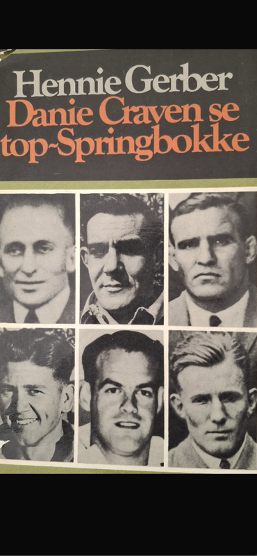 Rugby book - Danie Craven se top-Springbokke