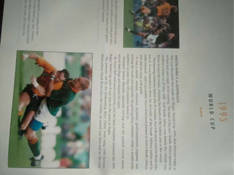 Rugby book - Springbok Rugby  - an illustrated history