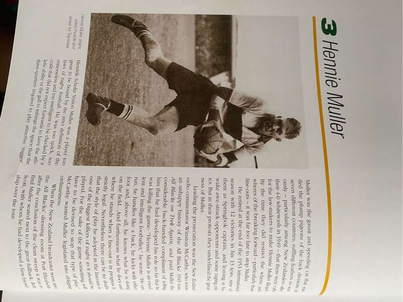 Rugby book - The Chosen