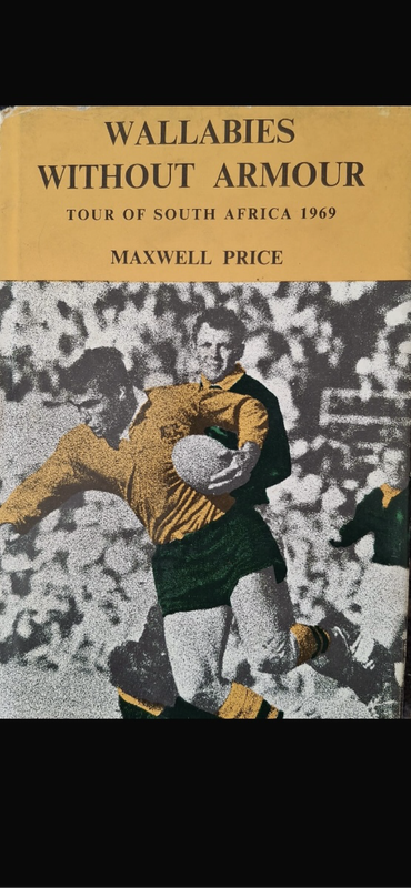 Rugby book - Wallabies without armour