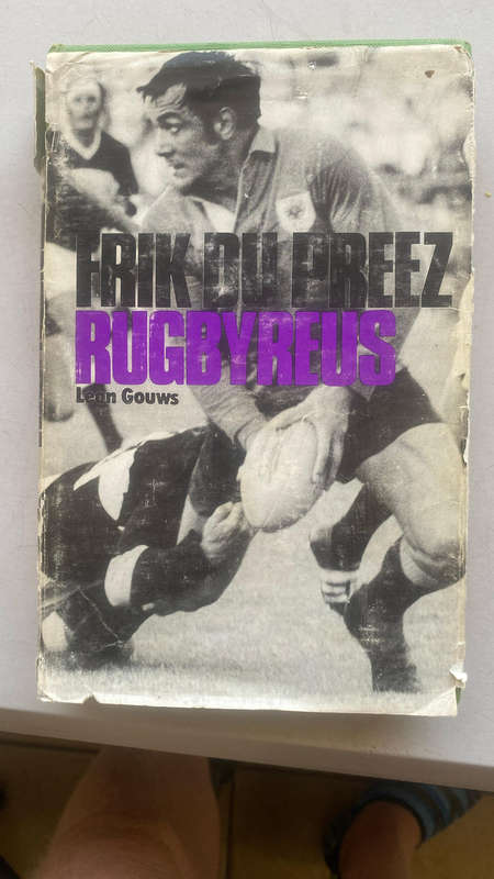 Rugby book : Frik du Preez - Rugbyreus
