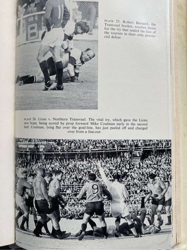 Rugby book - On Trek Again - JBG Thomas