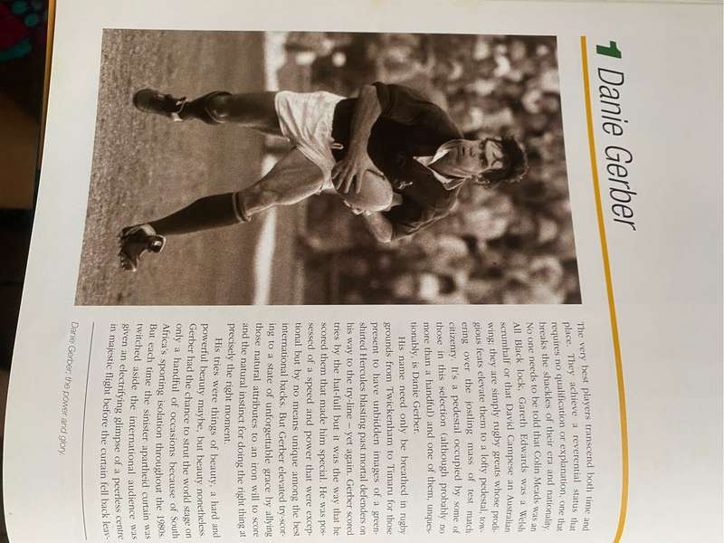 Rugby book - The Chosen
