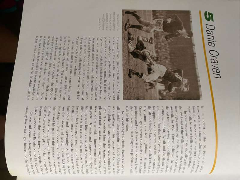 Rugby book - The Chosen