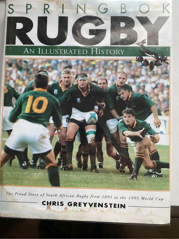 Rugby book - Springbok Rugby  - an illustrated history
