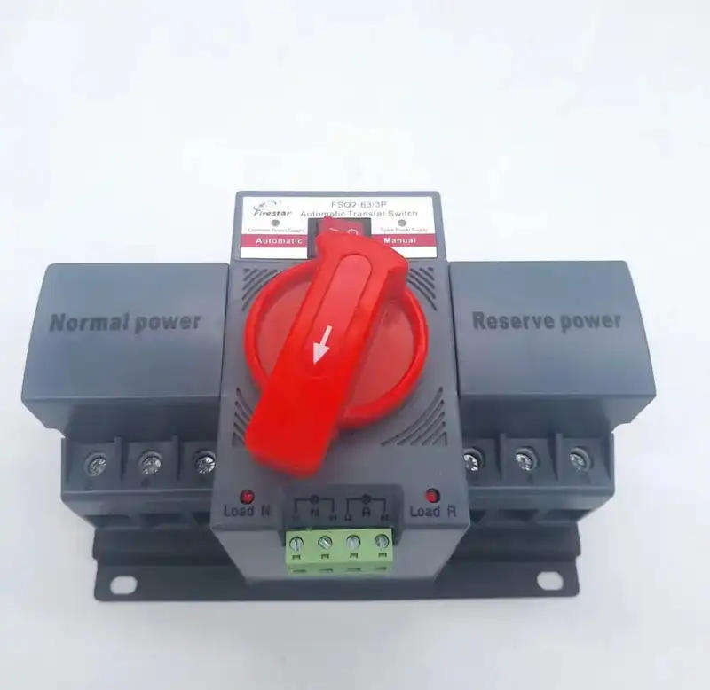 Fivestar 3 phase automatic changeover switch