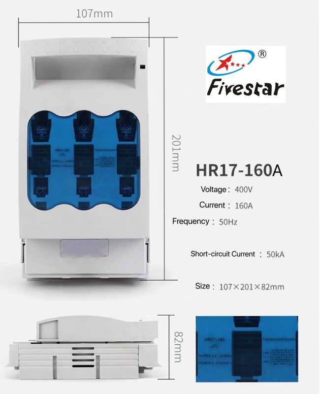 HR17 400a isolator switch fuse for circuit protection