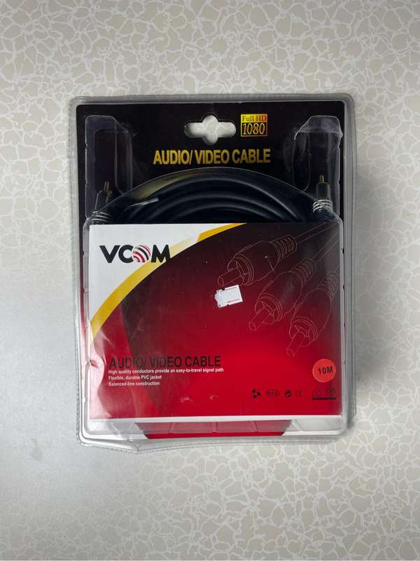 2 RCA 10 metre Cable