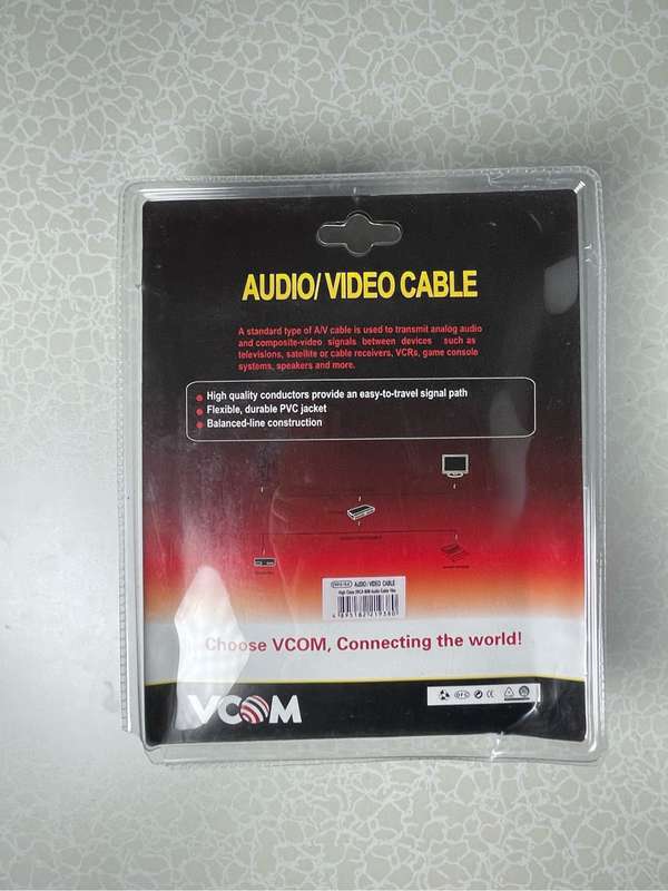 2 RCA 10 metre Cable