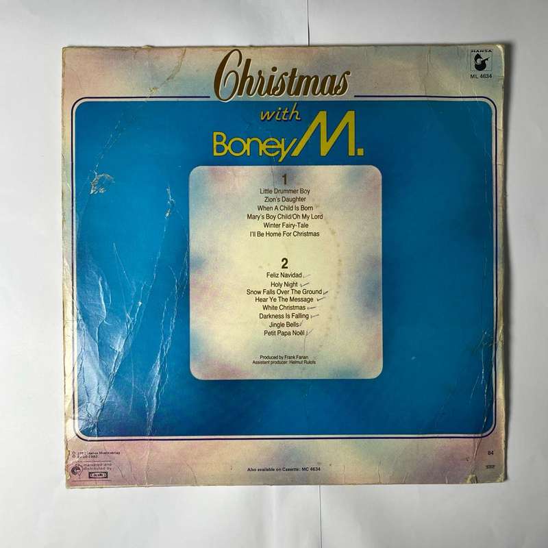 Boney M Christmas vinyl vintage LP
