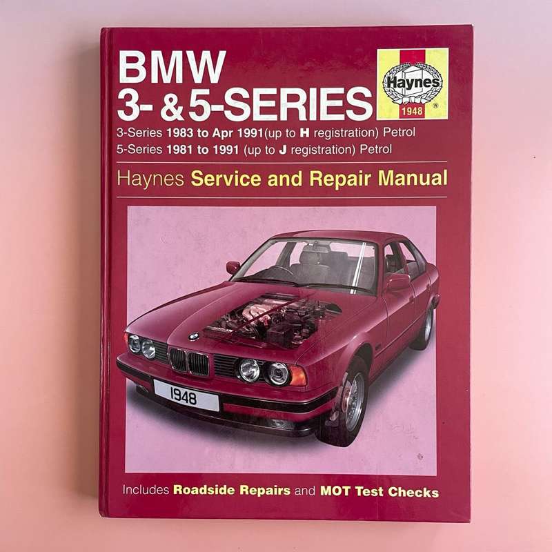 Haynes BMW 3-&-5 Series Service And Repair Manual (1983-1993) Hardcover