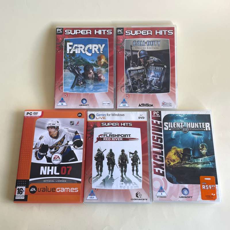 Lot of +25 PC Games