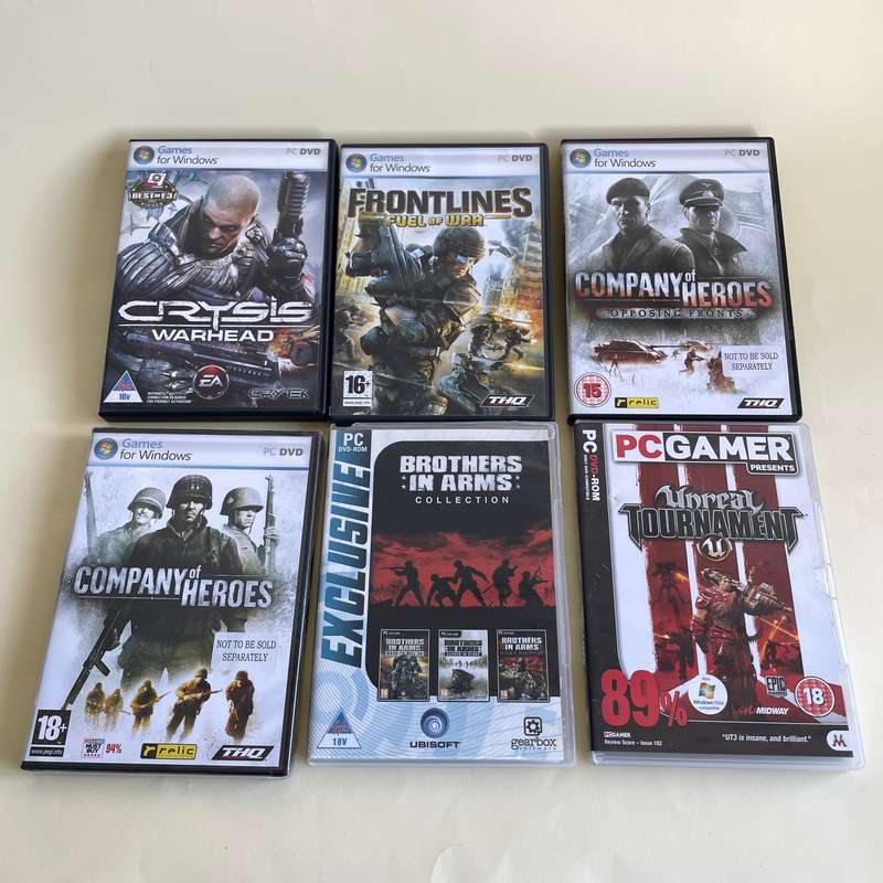 Lot of +25 PC Games