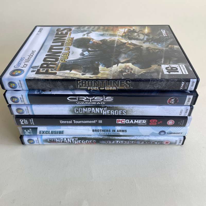 Lot of +25 PC Games