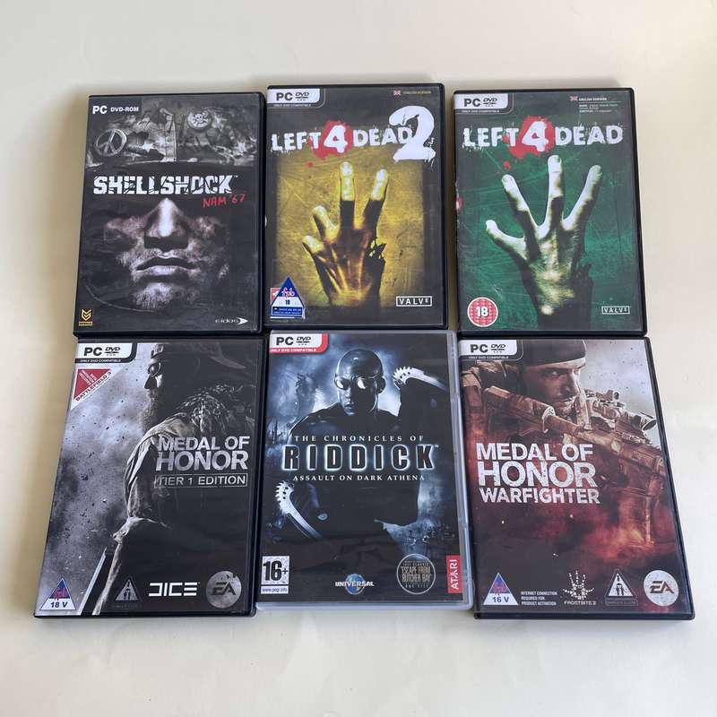 Lot of +25 PC Games