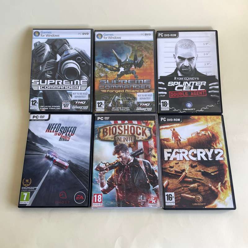Lot of +25 PC Games