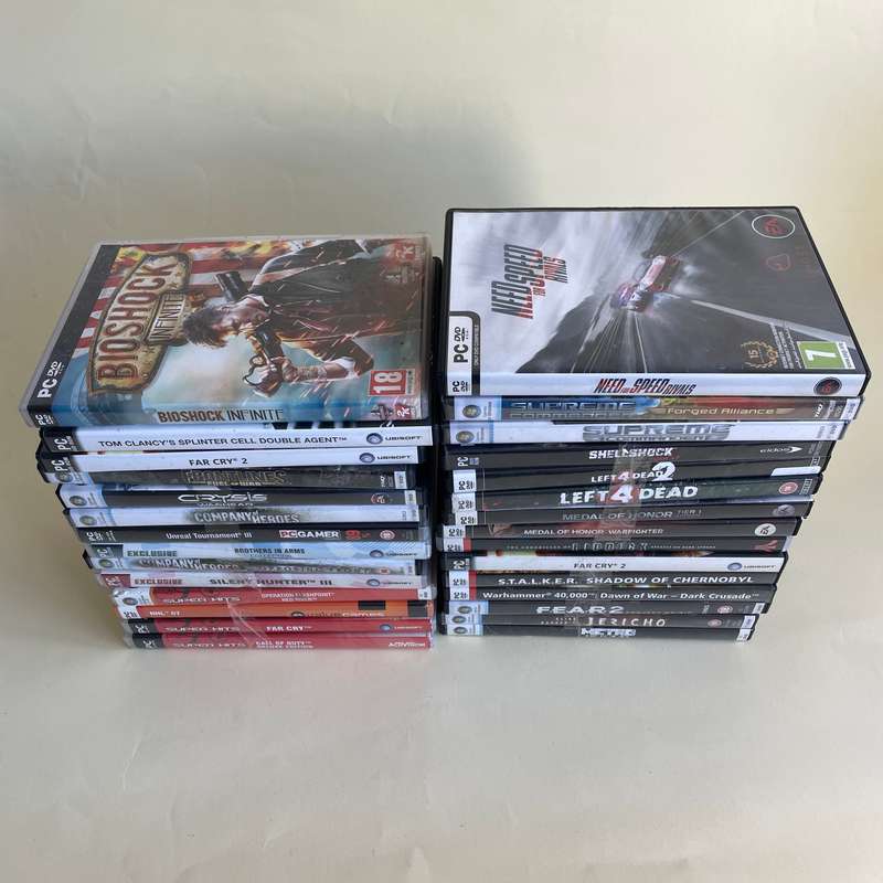 Lot of +25 PC Games