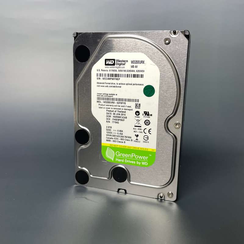 Western Digital Green  2TB Hard Drive