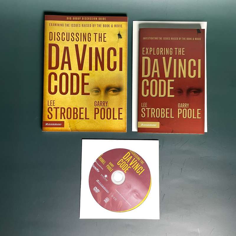 Book & DVD - Discussing Exploring The Da Vinci Code 2006 Lee Strobel Garry Poole