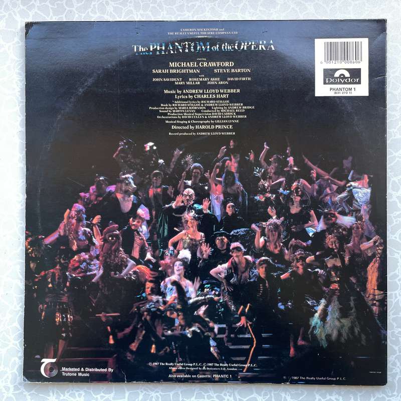 The Phantom of the Opera. Vinyl LP