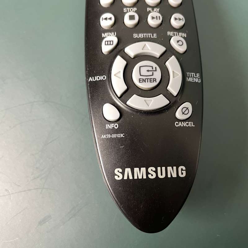 Samsung DVD Player remote (AK59-00103c)