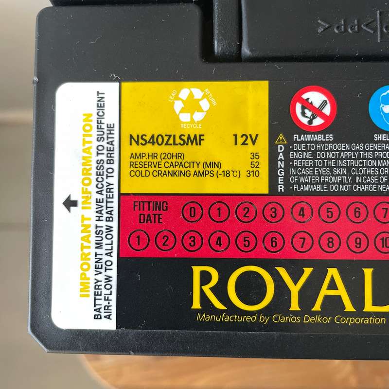 Royal 35AH Battery