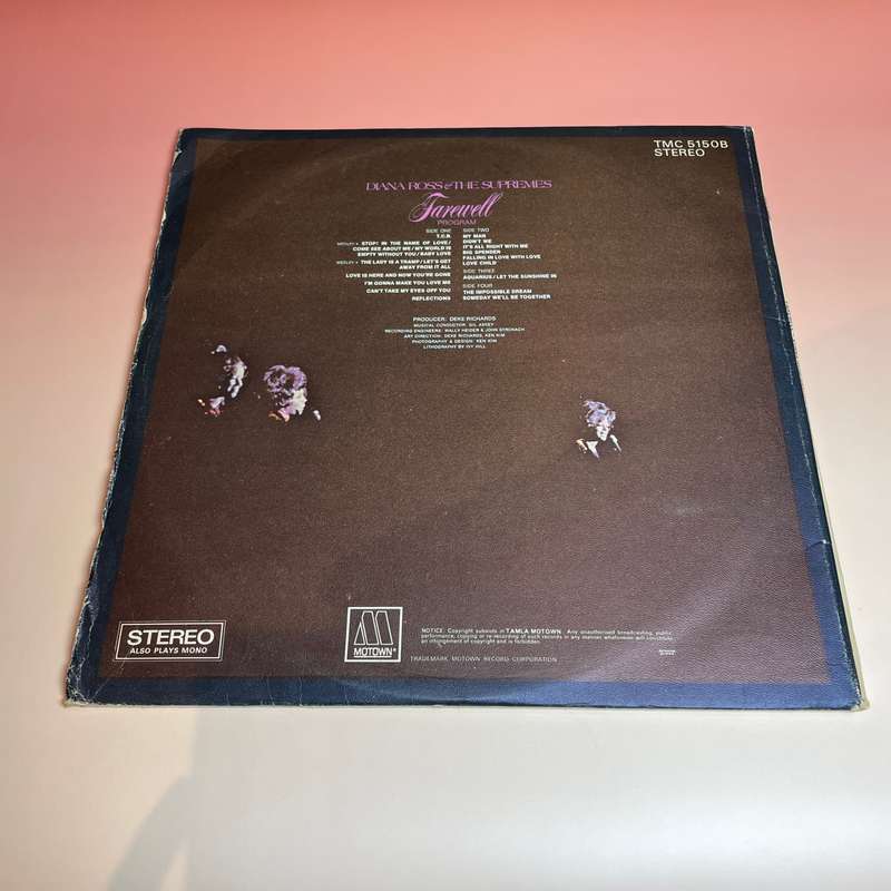 Diana Ross and the Supremes - Farewell LP