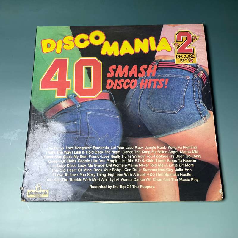 Disco Mania - 40 Smash Disco Hits Double LP
