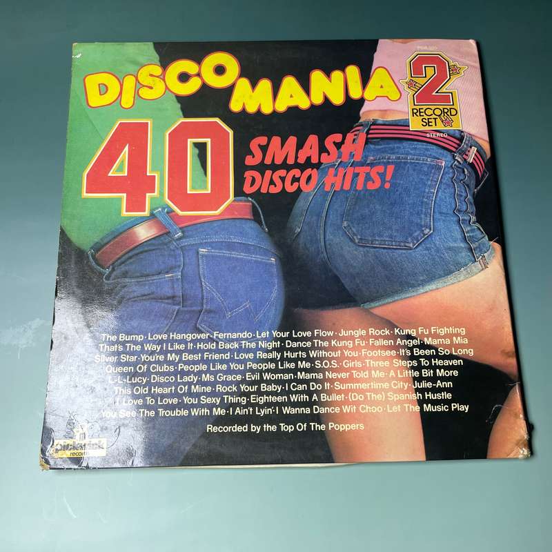 Disco Mania - 40 Smash Disco Hits Double LP