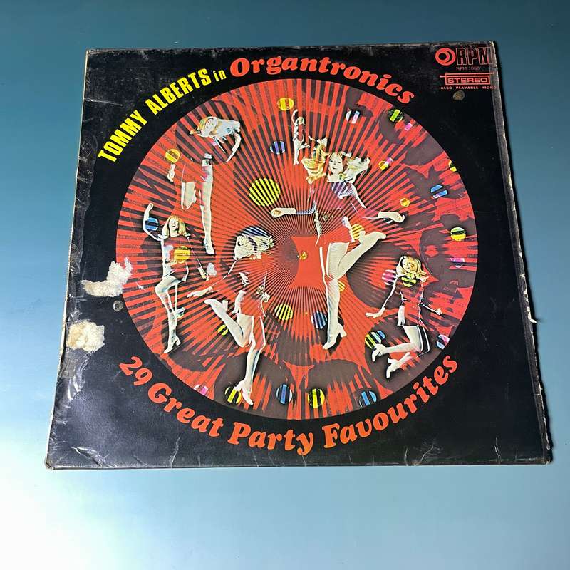 Tommy Alberts - Organtronics - 29 Great Party Favourites LP