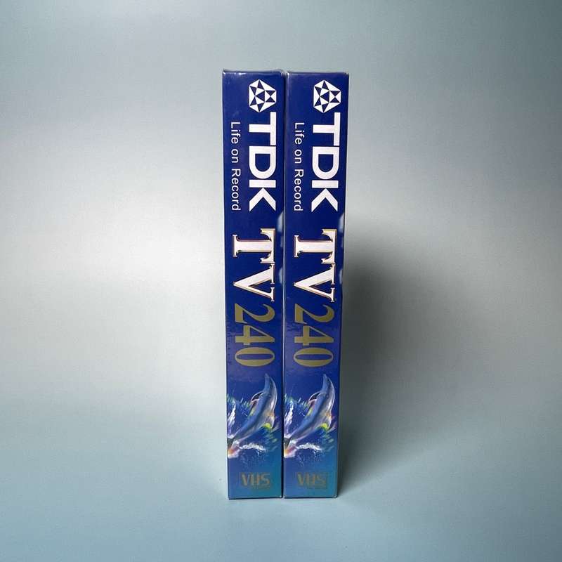 TDK Blank VHS Tapes (Sealed)