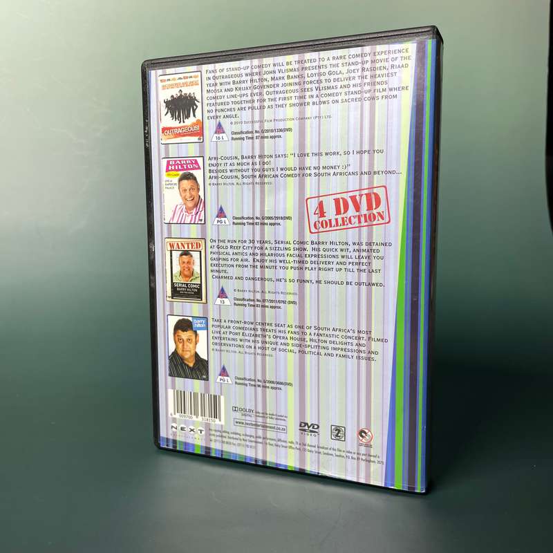 Barry Hilton 4 DVD Collection