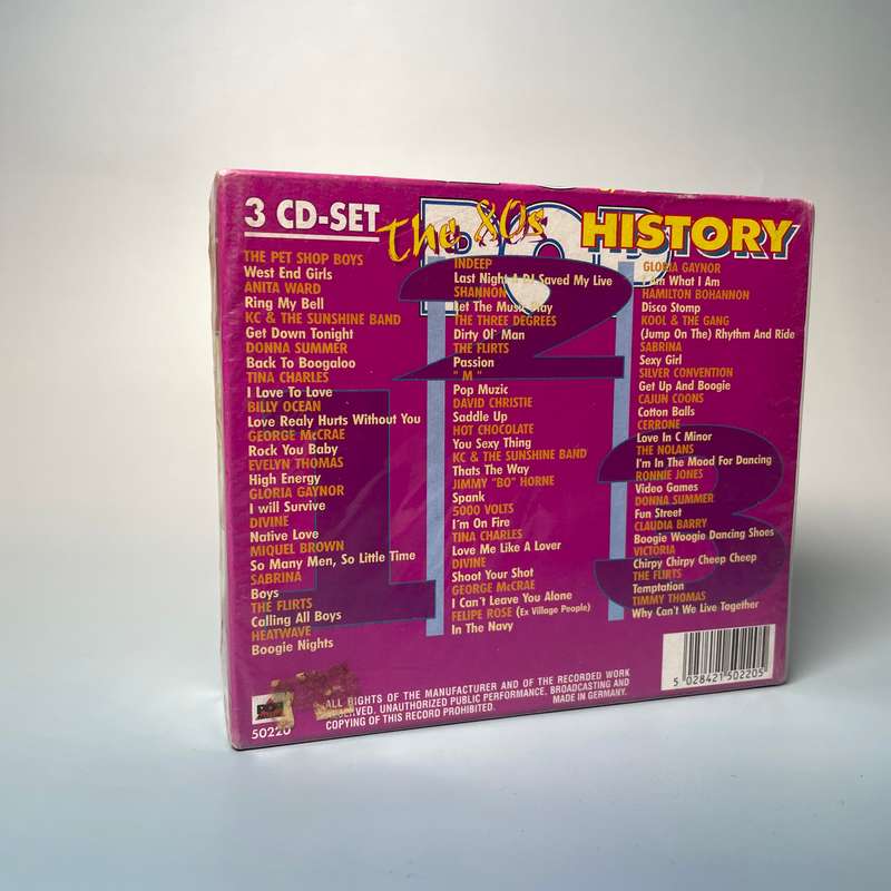 The 80's Pop History 3 CD Set