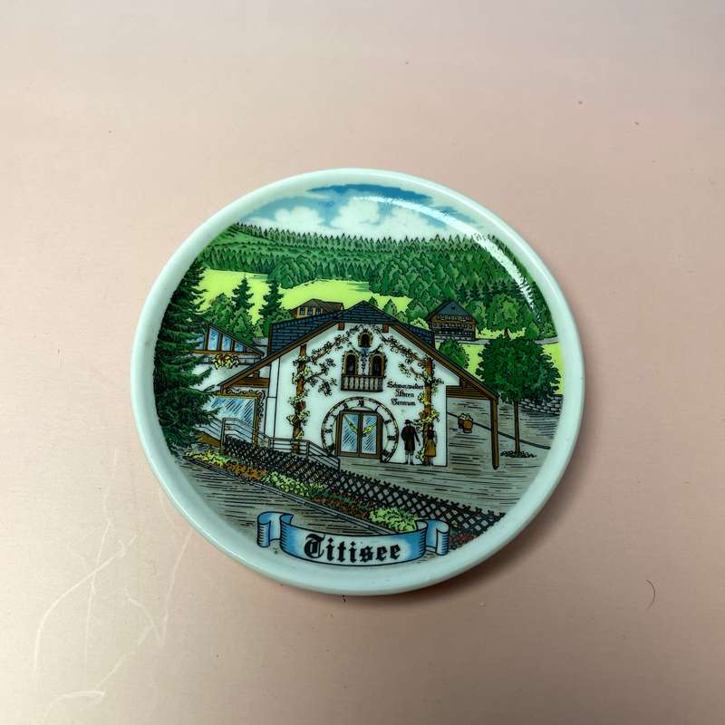 Bavaria Titisee Vintage Decorative Plate
