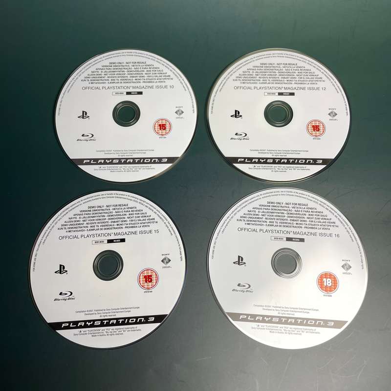 Playstation 3 Demo Disc (Official Playstation Magazine Issue)