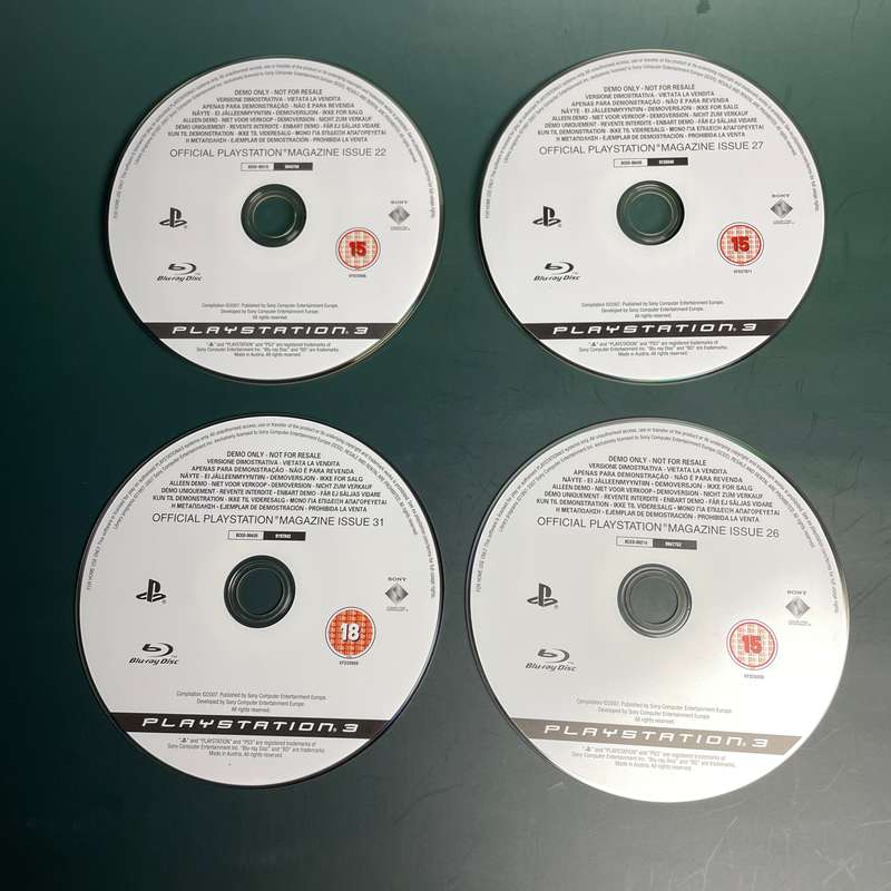 Playstation 3 Demo Disc (Official Playstation Magazine Issue)