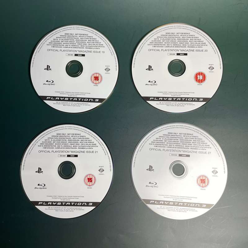 Playstation 3 Demo Disc (Official Playstation Magazine Issue)