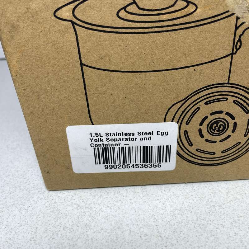 Stainless steel egg separator 1.5L