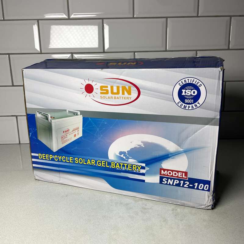 12v 100AH Gel Battery