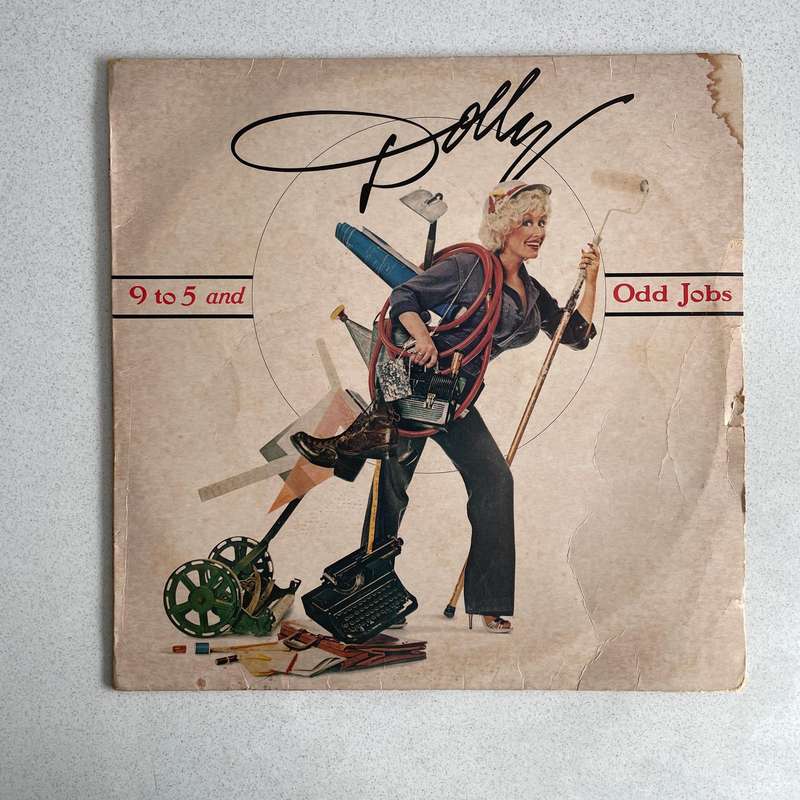 Dolly Parton 9 to 5 and Odd Jobs LP Vinyl record