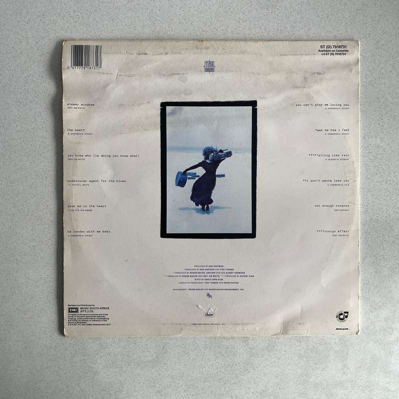 Tina Turner Foreign Affair LP Vinyl Record